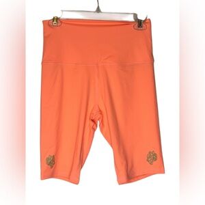NWT Darc Sport Wolf Head Neon Blood Biker Shorts